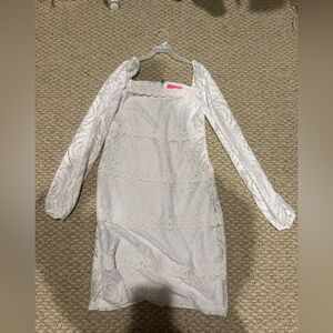 Lilly Pulitzer Zoella White Lace Dress
